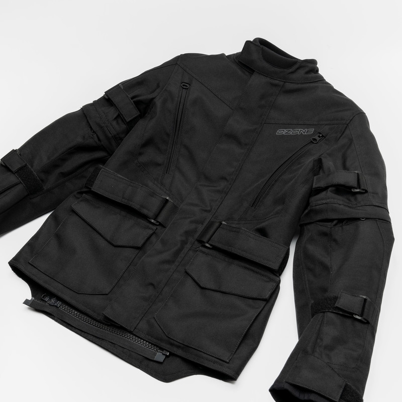 Chaqueta de moto infantil Ozone Sahara negra