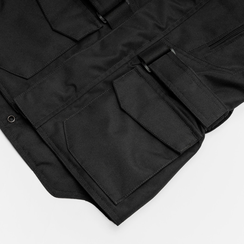 Chaqueta de moto infantil Ozone Sahara negra