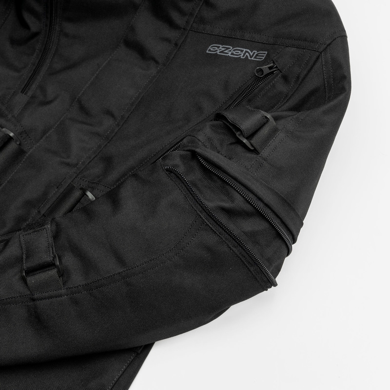 Chaqueta de moto infantil Ozone Sahara negra