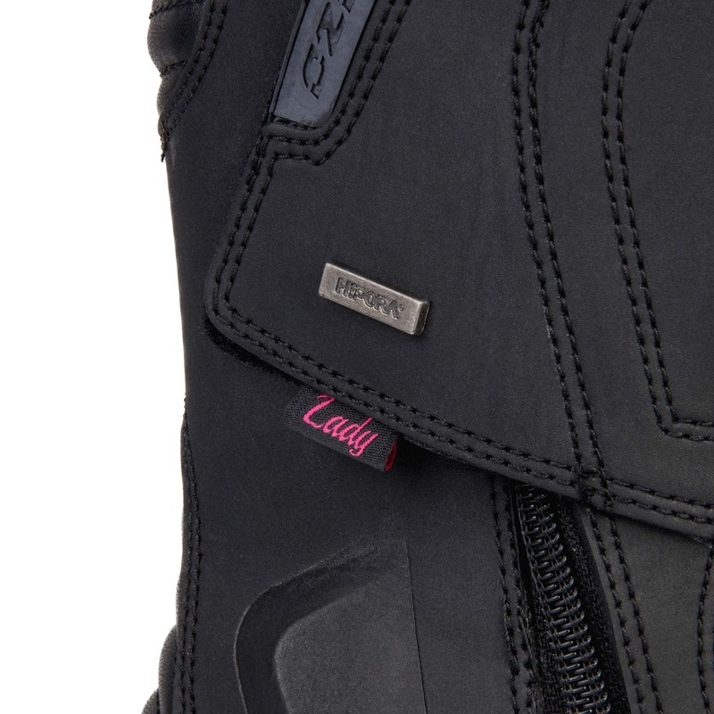 Botas de moto Ozone Rapid Black Matte para mujer