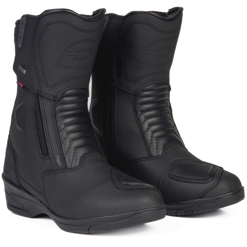 Botas de moto Ozone Rapid Black Matte para mujer