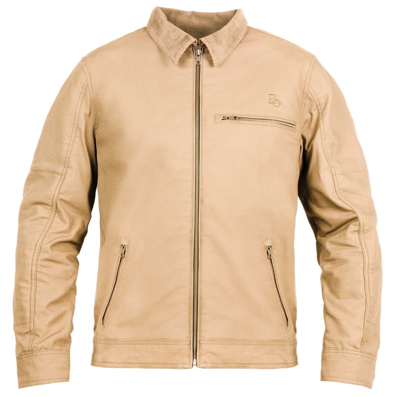 BROGER Montana chaqueta de moto marrón claro liquidación