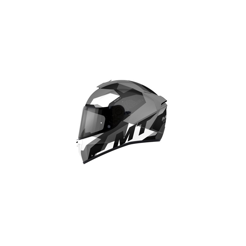 Casco de moto integral MT Blade 2 SV Fade B0 negro-gris-blanco