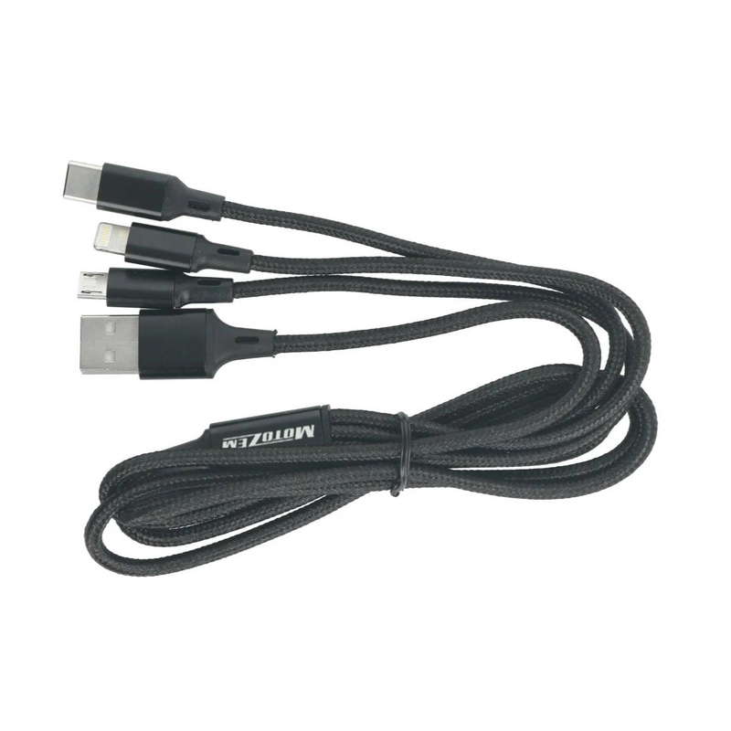 Cable USB 3en1 MotoZem