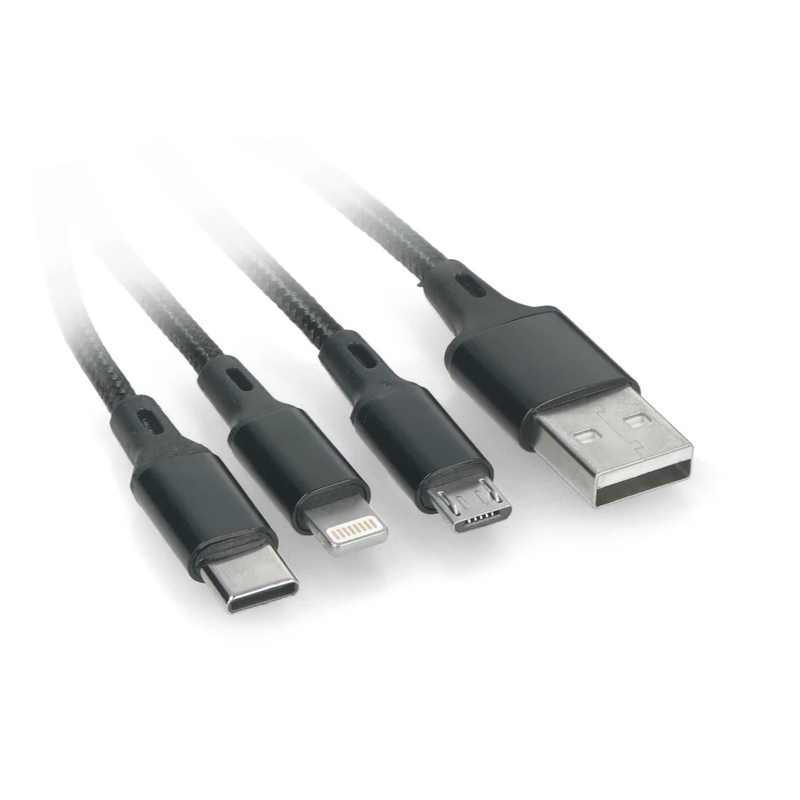 Cable USB 3en1 MotoZem