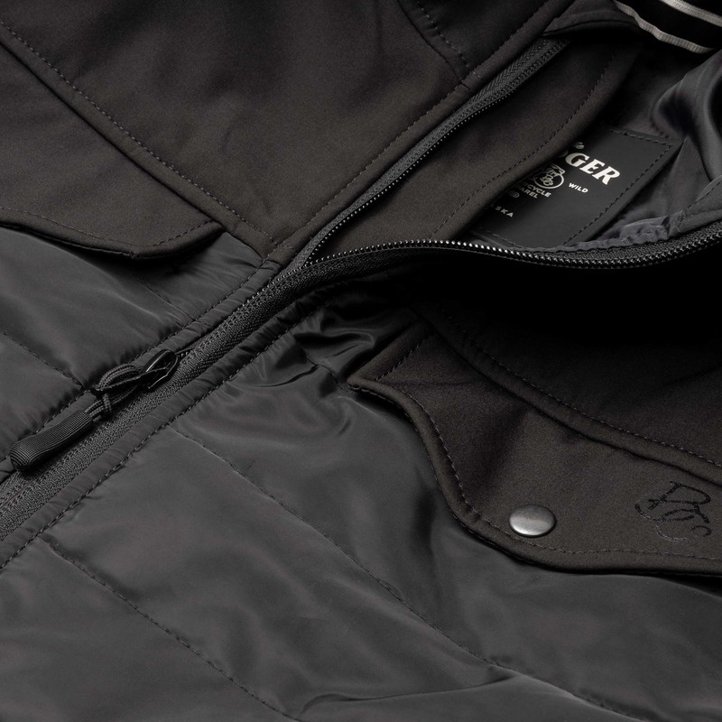 Chaqueta de moto BROGER Alaska negra