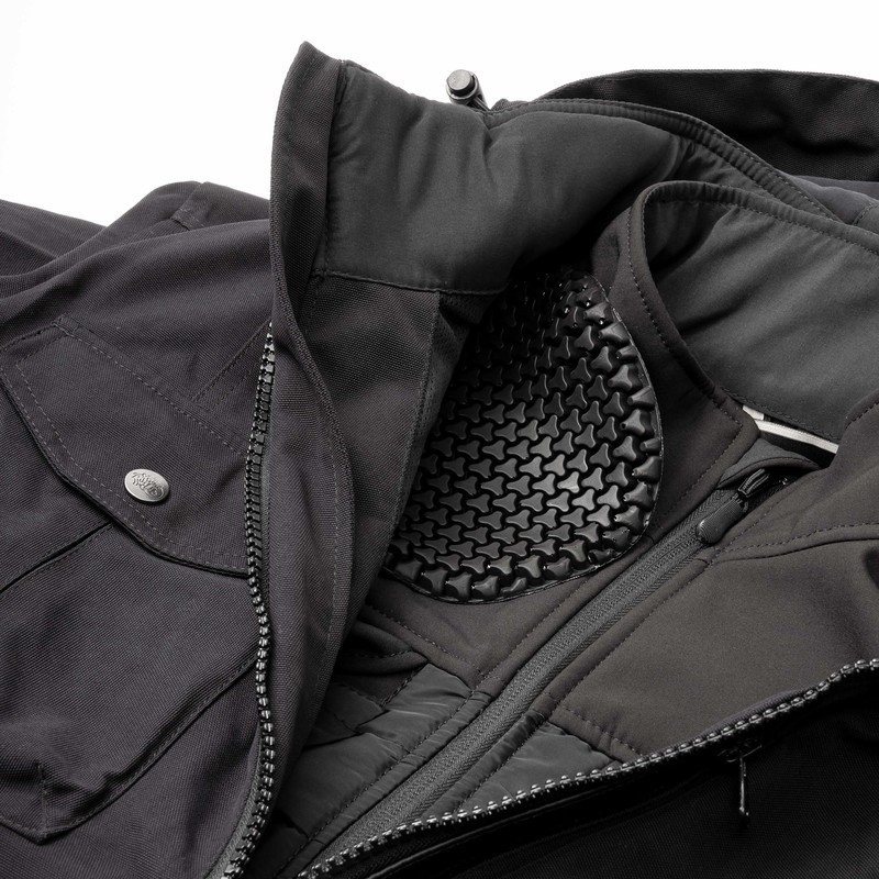 Chaqueta de moto BROGER Alaska negra