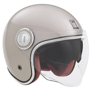 Casco abierto NOX PREMIUM Heritage rosa champán