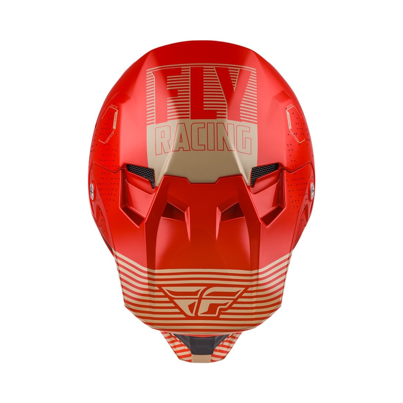 Casco motocross FLY Racing Formula CC Primario rojo-arena