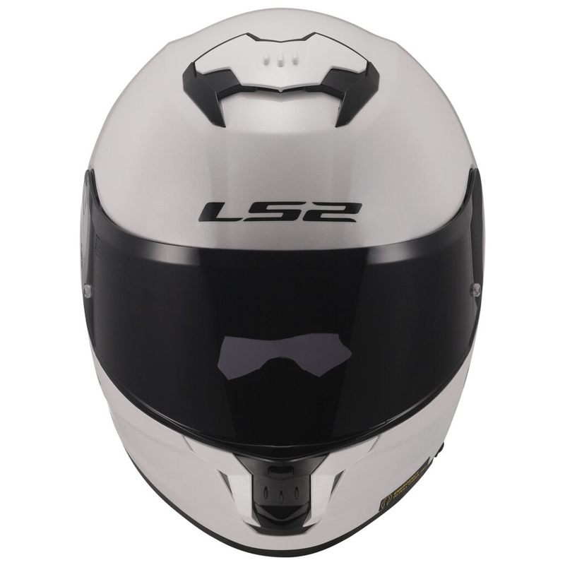 Casco integral de moto LS2 FF808 Stream II blanco brillo