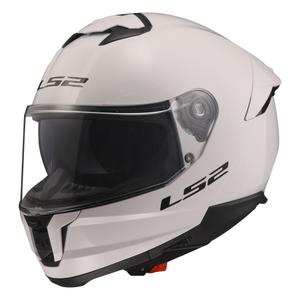 Casco integral de moto LS2 FF808 Stream II blanco brillo