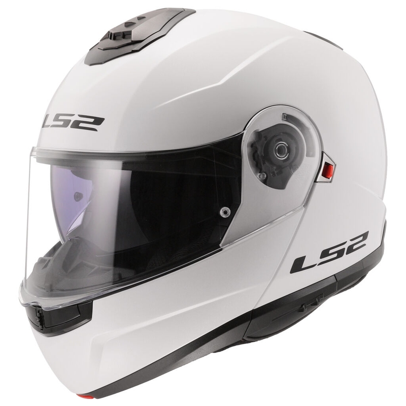 Casco abatible LS2 FF908 Strobe II blanco brillo