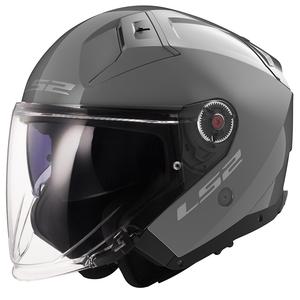 Casco abierto LS2 OF603 Infinity II Solid Nardo grey