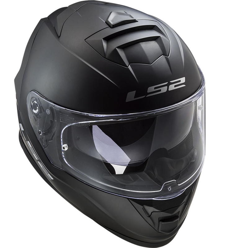 Casco integral de moto LS2 FF800 Storm II Solid Negro Mate