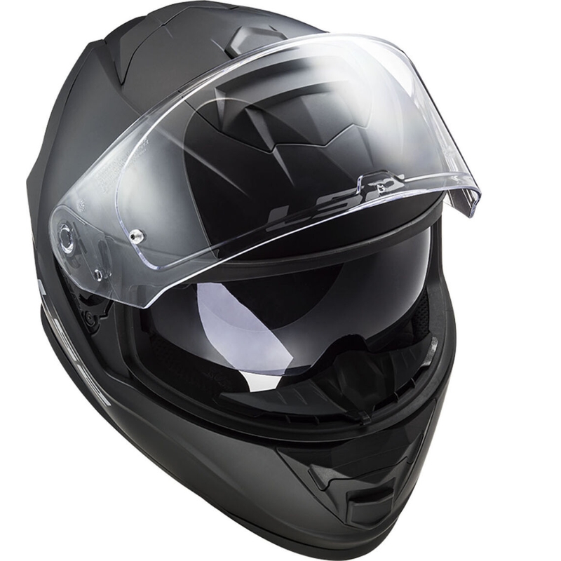 Casco integral de moto LS2 FF800 Storm II Solid Negro Mate