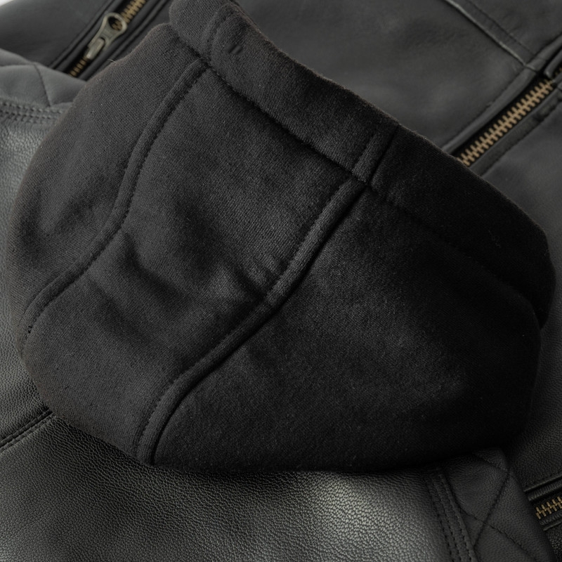 Chaqueta de moto Ozone Striker para mujer Negro