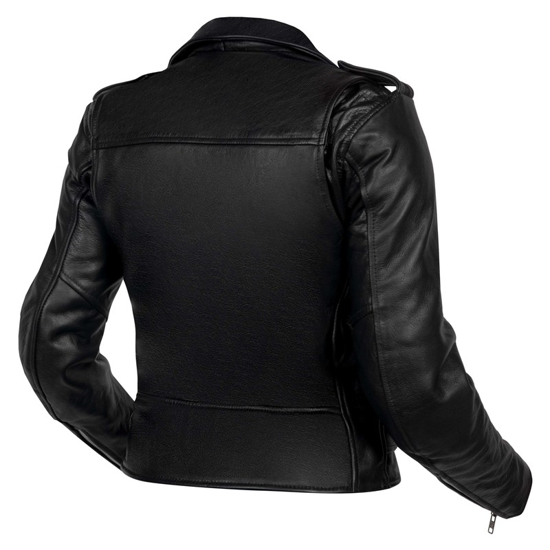 Chaqueta de moto Ozone Ramones para mujer Negro