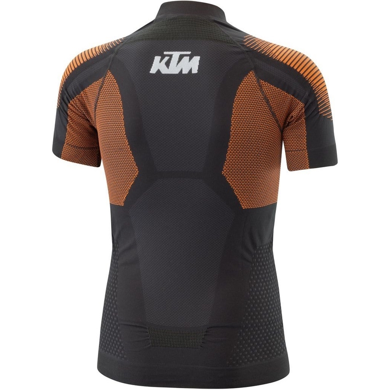Camiseta térmica de manga corta KTM Performance negro-naranja liquidación