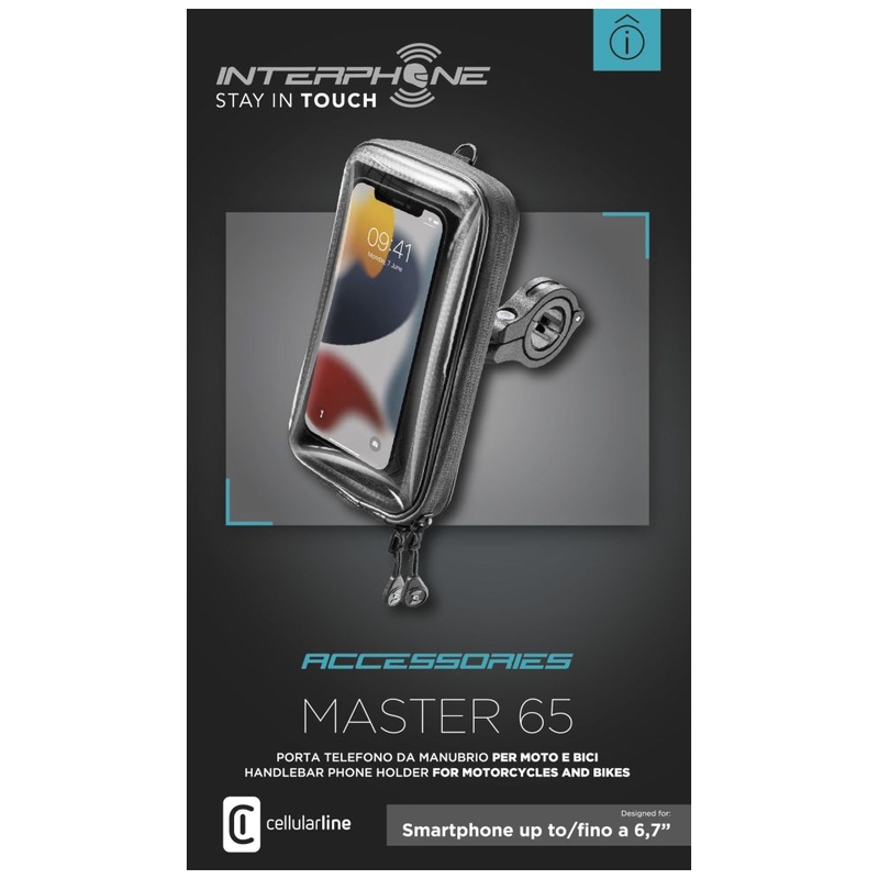 Funda estanca universal Interphone Master, hasta 6,7".