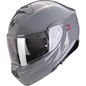 Casco de moto abatible Scorpion EXO-930 EVO Solid gris