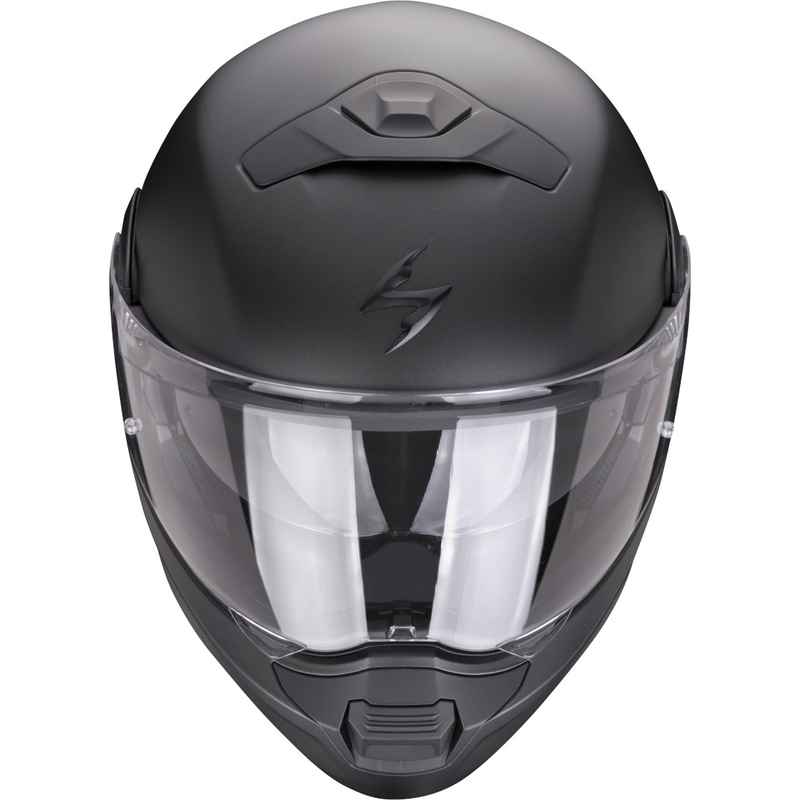 Casco de moto abatible Scorpion EXO-930 EVO Solid negro mate