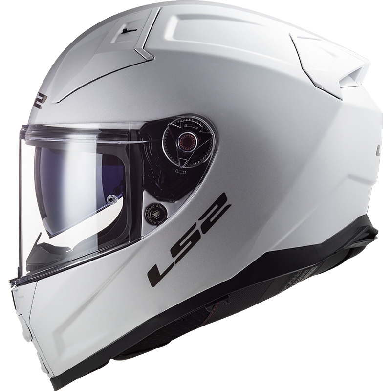 Casco integral de moto LS2 FF811 Vector II Solid White