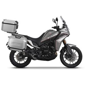 Kompletní sada hliníkových kufrů SHAD TERRA, 48L topcase   36L/47L boční kufry, včetně montážní sady a plotny SHAD Moto Morini X-Cape 649