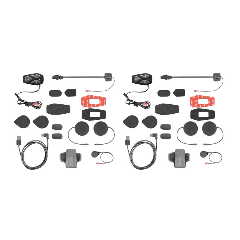 Auriculares Bluetooth Interphone U-COM3 Twin Pack