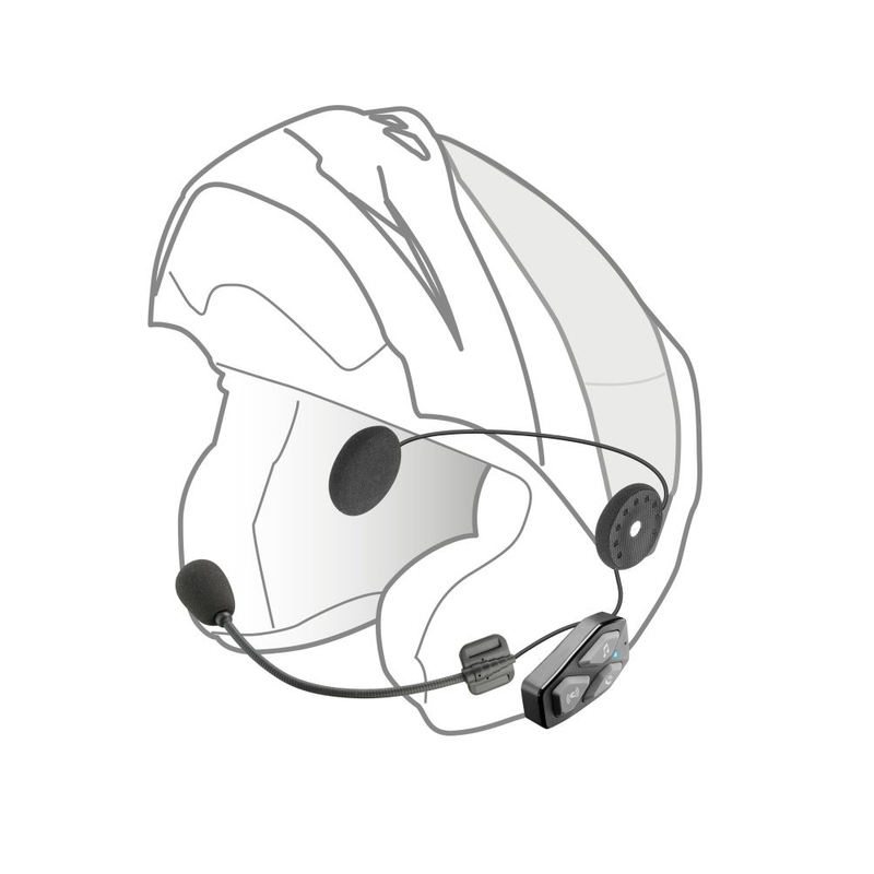 Auriculares Bluetooth Interphone U-COM3 Twin Pack