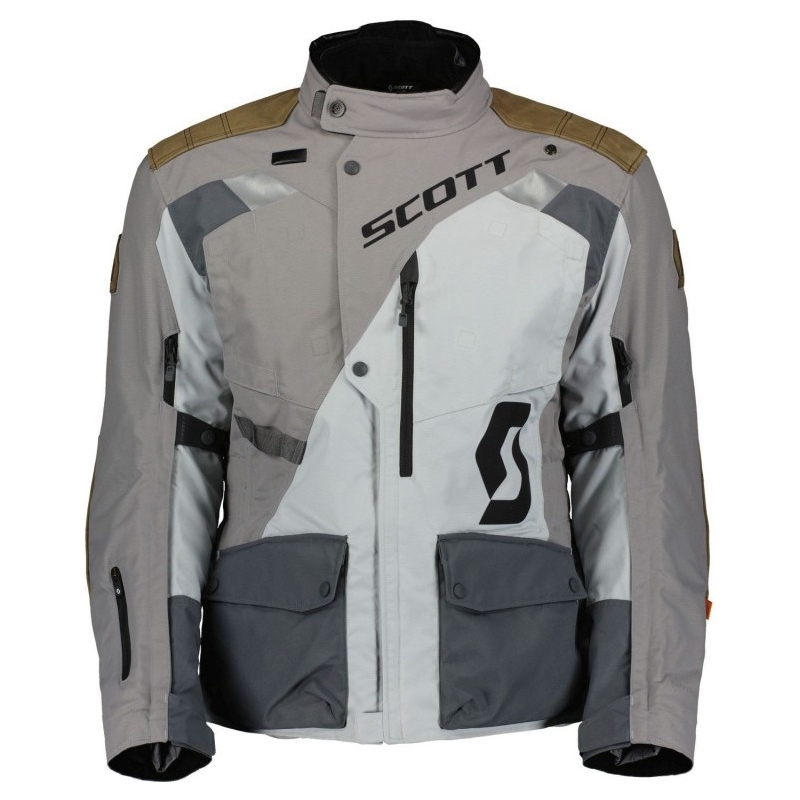 Chaqueta de moto SCOTT Dualraid Dryo gris-titanio liquidación