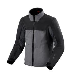 Chaqueta de moto Revit Echelon GTX gris-negro