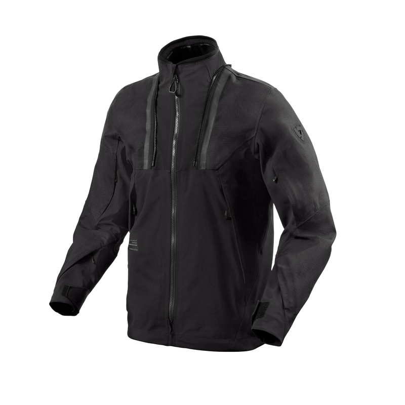 Chaqueta de moto Revit Component 2 H2O negra