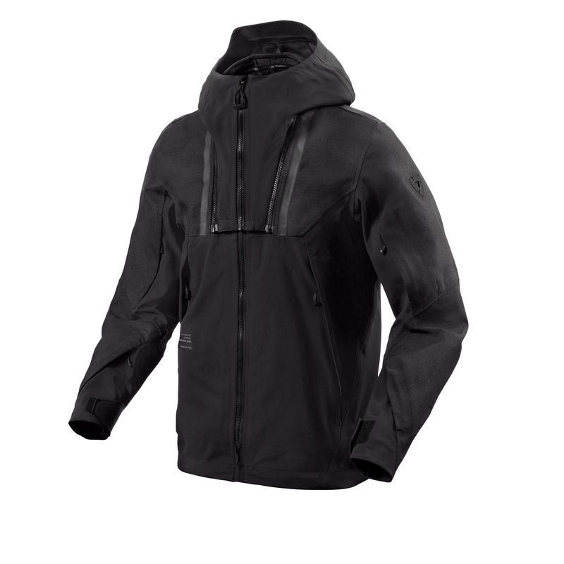 Chaqueta de moto Revit Component 2 H2O negra