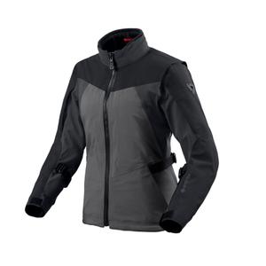 Chaqueta de moto para mujer Revit Lamina GTX gris-negro