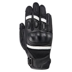 Guantes de moto Oxford RP-6S para mujer en blanco y negro