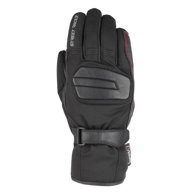 Guantes de moto Street Racer Monzoon Negros