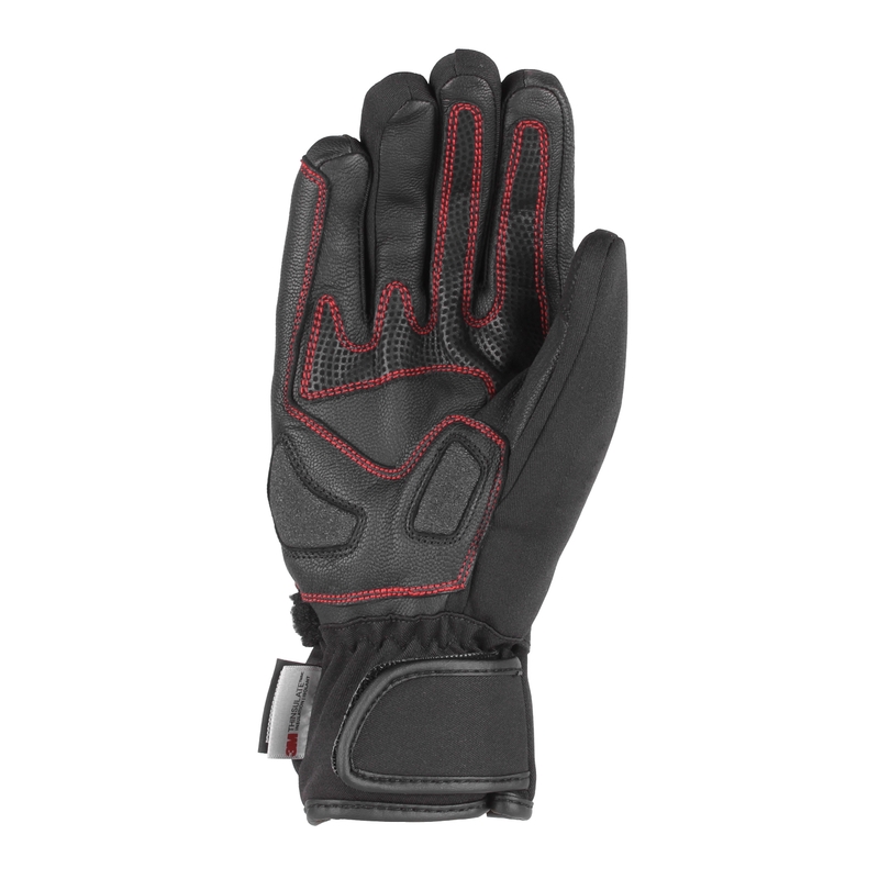 Guantes de moto Street Racer Monzoon Negros