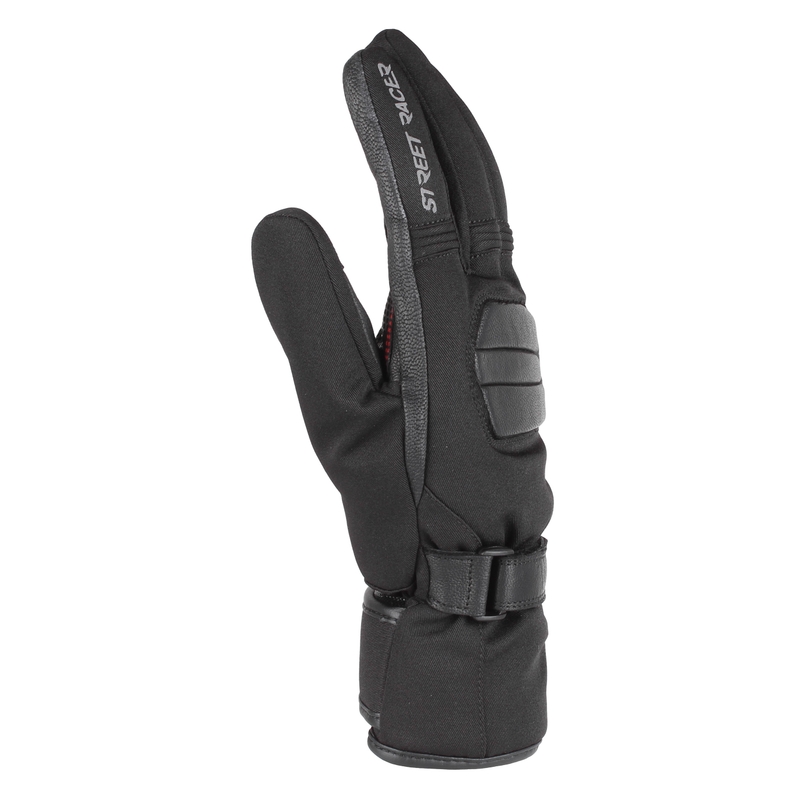 Guantes de moto Street Racer Monzoon Negros