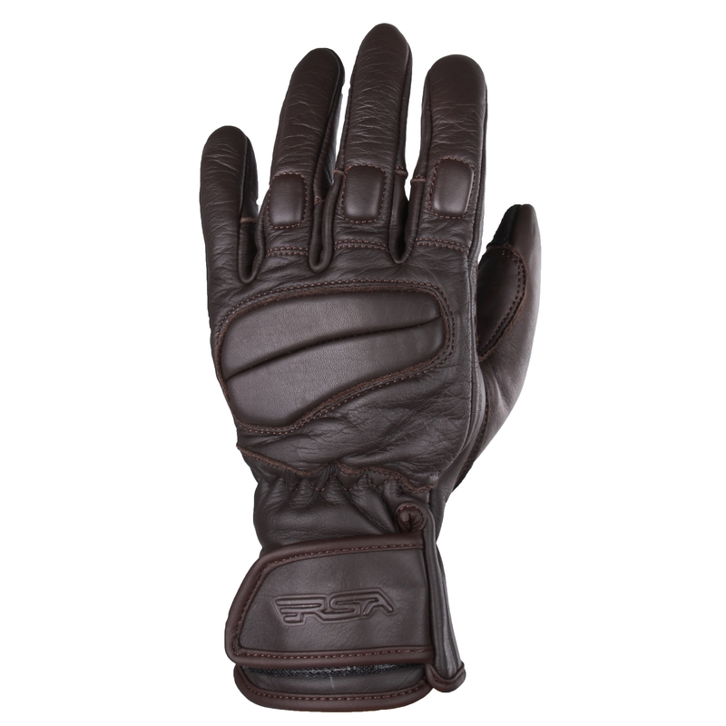 Guantes de moto para mujer RSA Rage 2 Marrón
