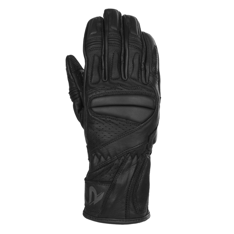 Guantes de moto Street Racer Touring para mujer Negro