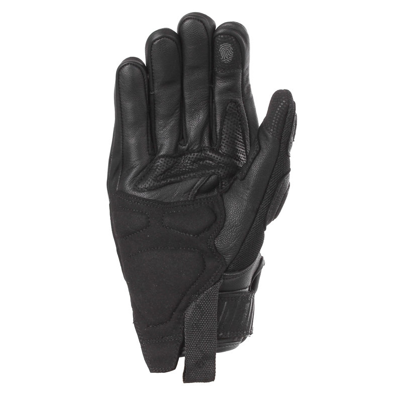 Guantes de moto RSA Sprint negros