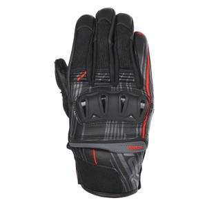 Guantes de moto RSA Sprint negro y rojo