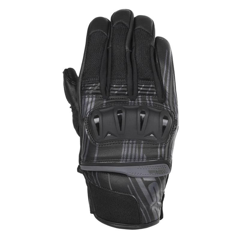 Guantes de moto RSA Sprint negro-gris