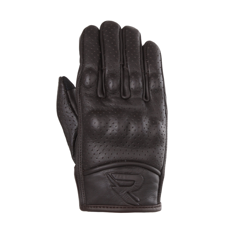 Guantes de moto Street Racer Striker 2 Marrón Perforados para Mujer
