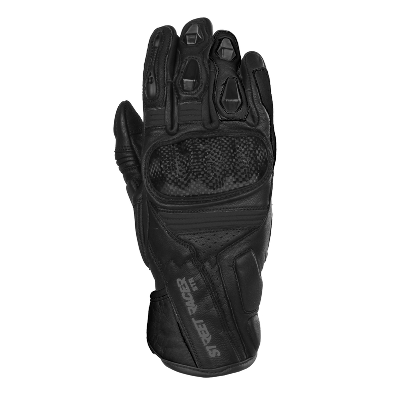 Guantes de moto Street Racer STR negros