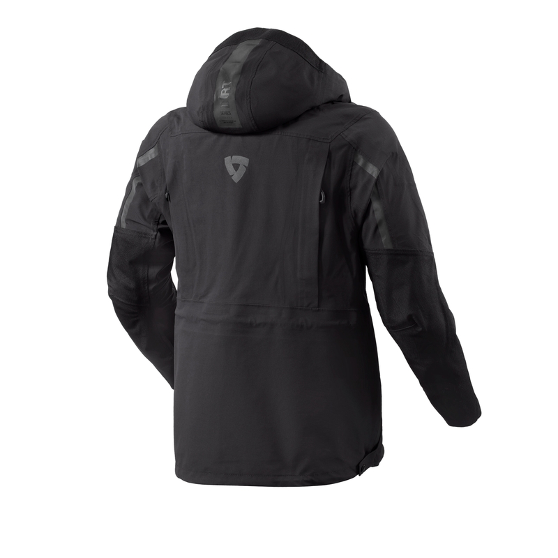 Chaqueta de moto Revit Blackwater 2 H2O negra