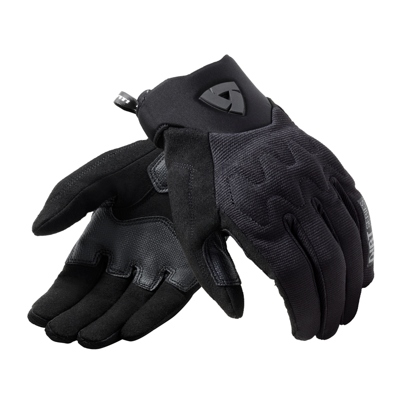 Guantes de moto Revit Continent negros