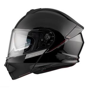 Casco de moto abatible MT Genesis SV Solid A1 negro brillante