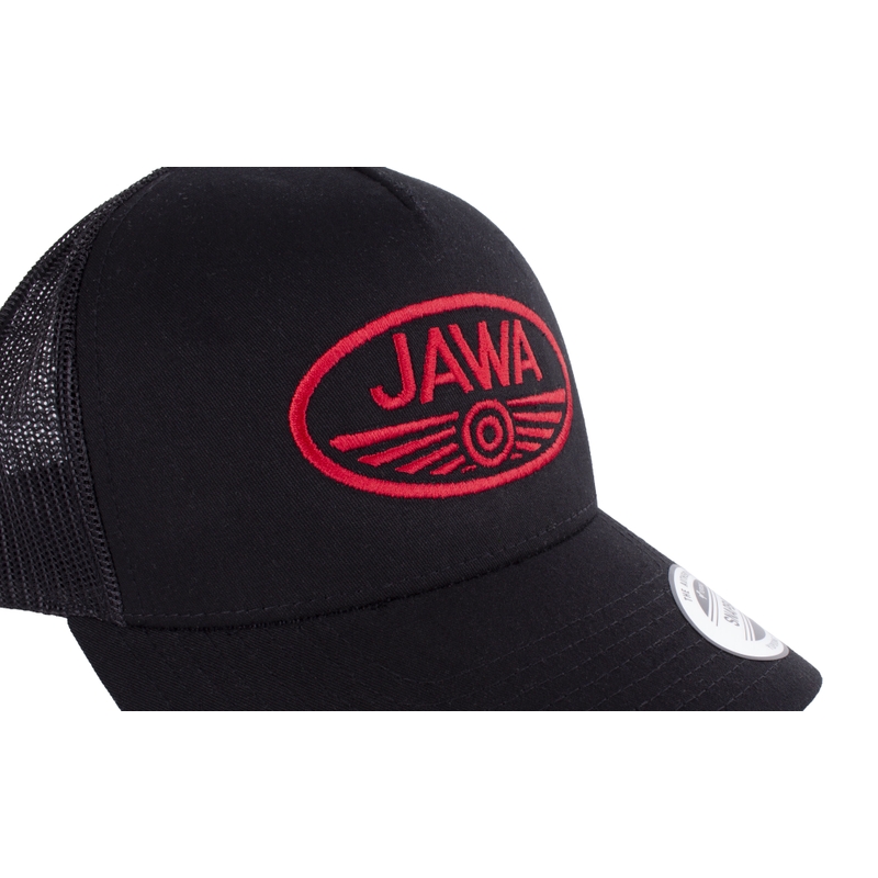JAWA Gorra Trucker negra
