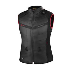 Chaleco Shima Powerheat Negro-Rojo, Mujer